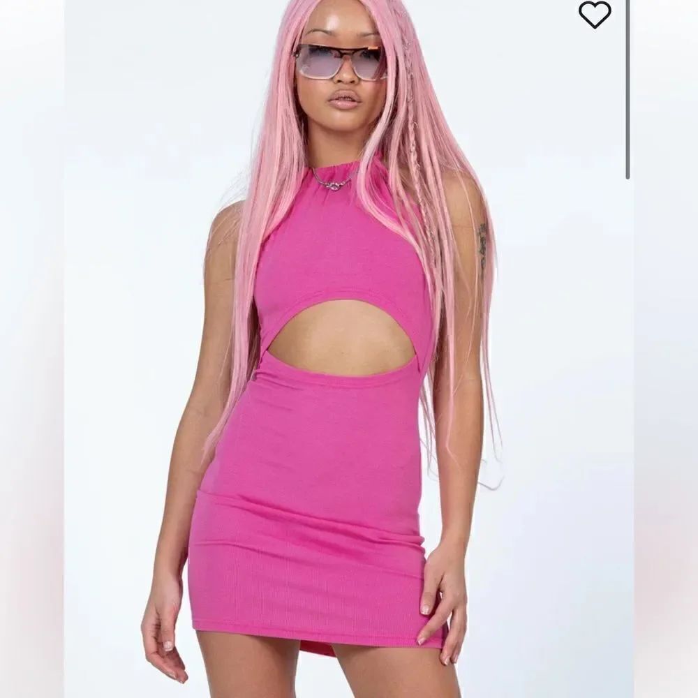 Princess Polly YOUNG LOVE MINI DRESS PINK